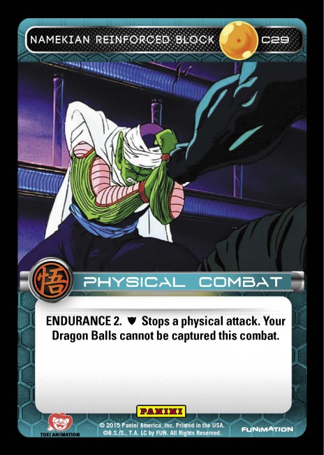 Namekian Reinforced Block (FOIL)